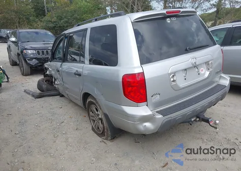 2005 Honda Pilot Ex-L z USA, uszkodzony, nr VIN 2HKYF18775H560701